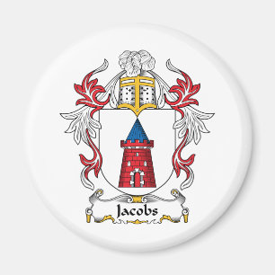 Jacobs familjvapensköld magnet