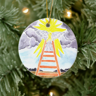 Jacob's Ladder - Jesse Träd Keepsaké Ornament