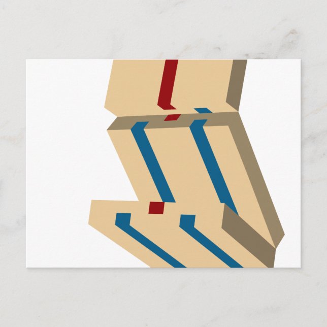 jacobs stege vykort (Framsida)