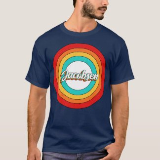 Jacobsen Namn Shirt Vintage Jacobsen Circle T