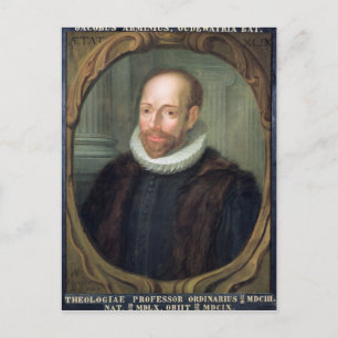 Jacobus Arminius, professor i teologi Vykort