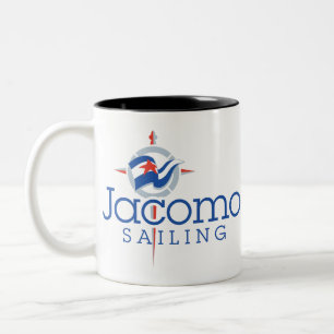 Jacomo Sailing Klubb Två-Tonad Mugg