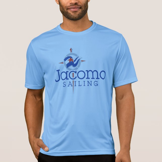 Jacomo Sailing Sport-tek T-shirt (Framsida)