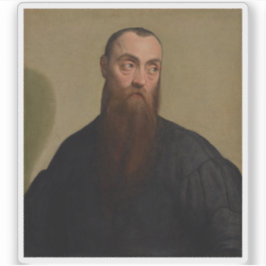 Jacopo Bassano - Porträtt från en bedragen man Klistermärken