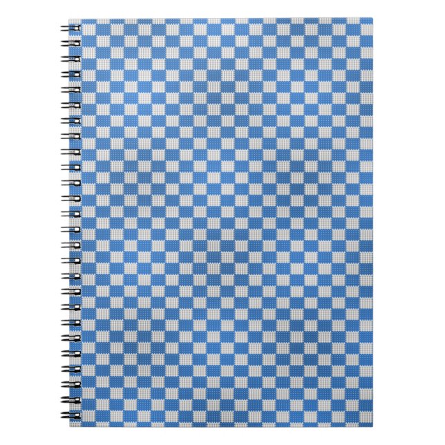 Jacquard stickmönster  anteckningsbok (Framsidan)