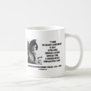Jacqueline Kennedy jämförelsevis förnuftigt Kaffemugg