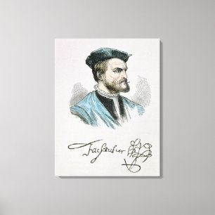 Jacques Cartier Canvastryck