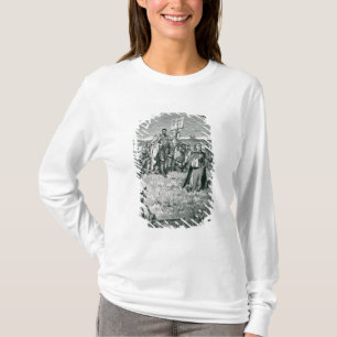 Jacques Cartier inställning - upp en kor på Gasp Tee