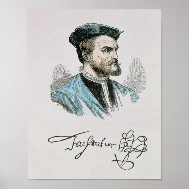 Jacques Cartier Poster (Framsidan)