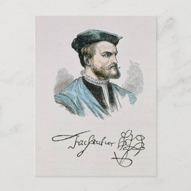 Jacques Cartier Vykort (Framsida)