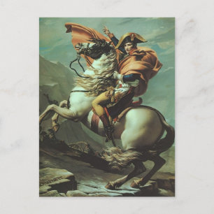 Jacques-David-Napoleon Korsar Alpernorna Vykort