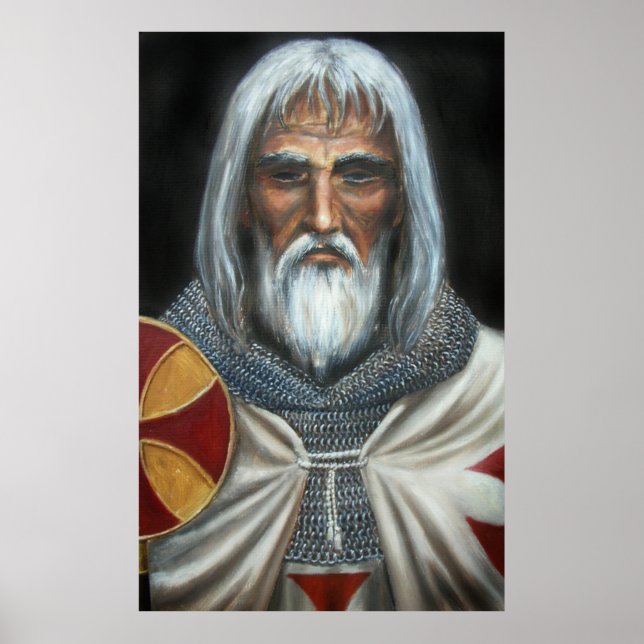 Jacques de Molay Poster (Framsidan)