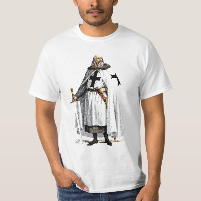 Jacques de Molay T-shirt (Framsida)