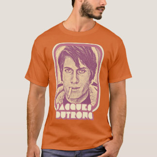 Jacques Dutronc Retro Francophile Design 1 T Shirt