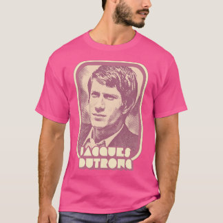 Jacques Dutronc Retro Francophile Design T Shirt