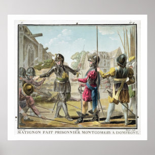 Jacques il Goyon, Lord av Matignon, tar Montgome Poster