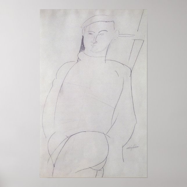 Jacques Lipchitz 1917 Poster (Framsidan)