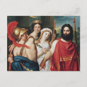 Jacques-Louis David- Achilles ilska Vykort