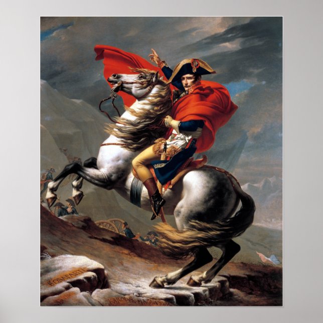 Jacques-Louis David Napoleon Poster (Framsidan)