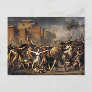 Jacques-Louis David- Sabine Women Vykort
