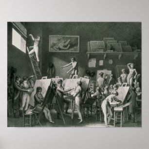 Jacques Louis David Studio Poster