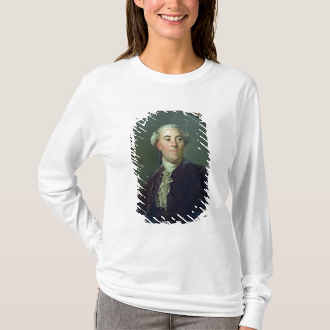 Jacques Necker c.1781 Tee Shirt (Framsida)