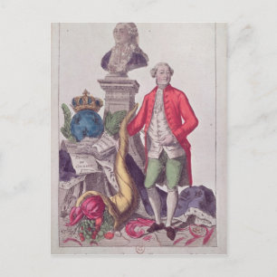 Jacques Neckers uppmaning av den 16 juli 1789 Vykort