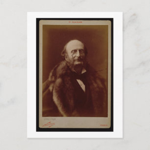 Jacques Offenbach (1819-80), tysk kompositör, hamn Vykort
