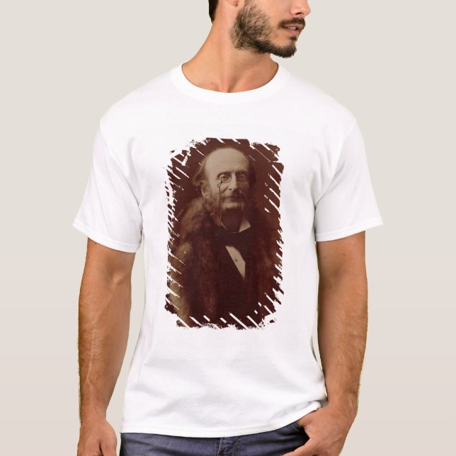 Jacques Offenbach (1819-80), tysk kompositör, port Tee (Framsida)