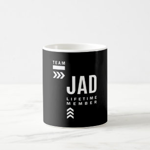 Jad Personlig Namn Birthday Gift Kaffemugg