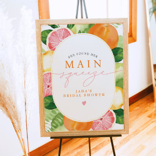 JADA Citrus Fruit Main Squeeze Möhippa Poster