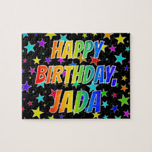 ’JADA’ First Namn, Roligt ’GRATTIS PÅ FÖDE Pussel