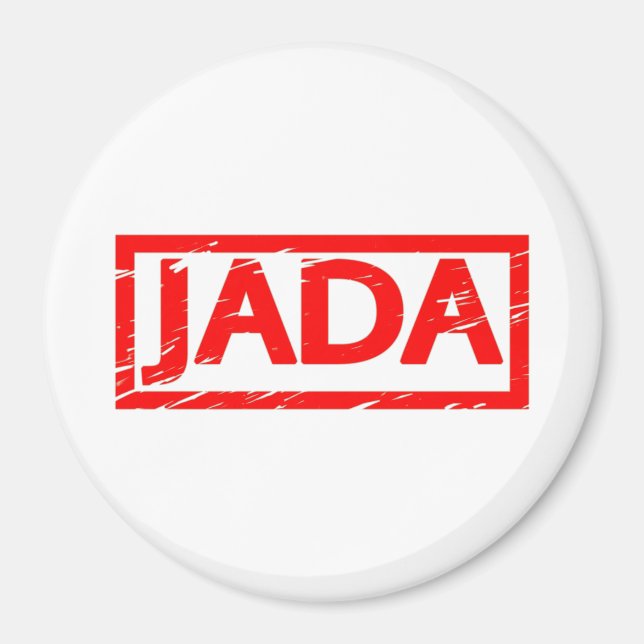 Jada Frimärke Magnet (Framsidan)