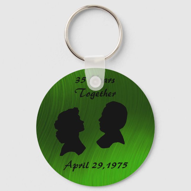 JADE ANNIVERSARY-KEYCHAIN NYCKELRING (Framsida)