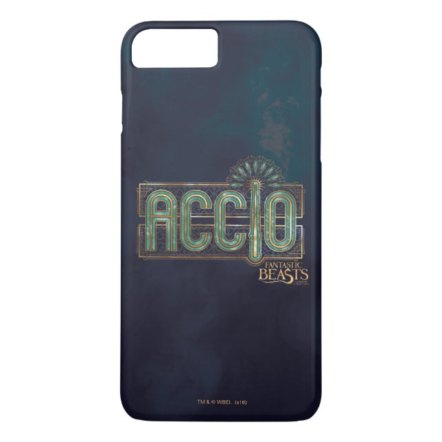 Jade Art Deco ACCIO™ Spellgrafik Case-Mate iPhone Skal (Baksida)