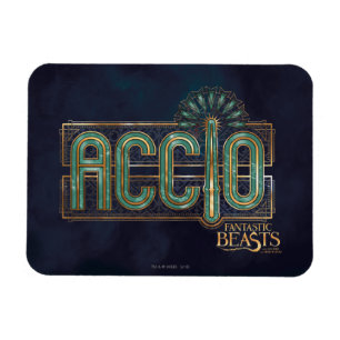 Jade Art Deco ACCIO™ Spellgrafik Magnet