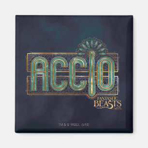 Jade Art Deco ACCIO™ Spellgrafik Magnet