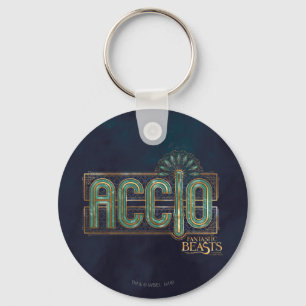 Jade Art Deco ACCIO™ Spellgrafik Nyckelring