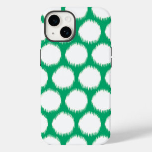 Jade Asian Moods Ikat Dots