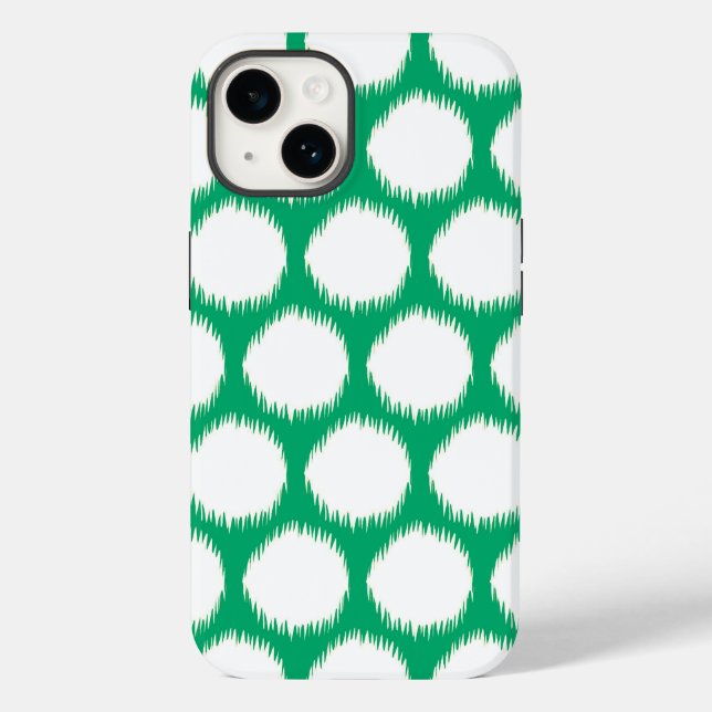 Jade Asian Moods Ikat Dots (Baksida)