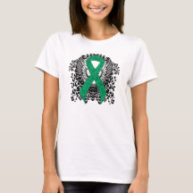 Jade Awareness Ribbon med Vingar
