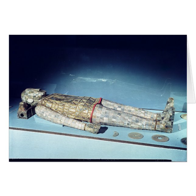 Jade burial kostym hälsningskort (Framsidan Horizontal)