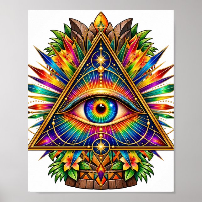 Jade Dawn Triangle Affisch (Framsidan)