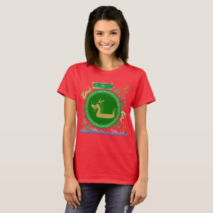 Jade drakon resa röd t shirt