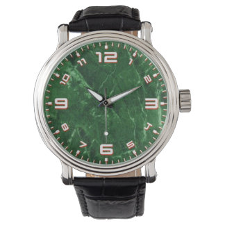 Jade Effect Wristwatch Armbandsur