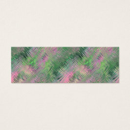 Jade Grönt Crystal Gel Mönster Litet Visitkort