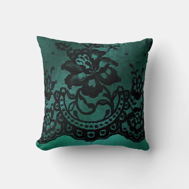 Jade Grönt Snöre Decorative Pillow Kudde (Framsida)