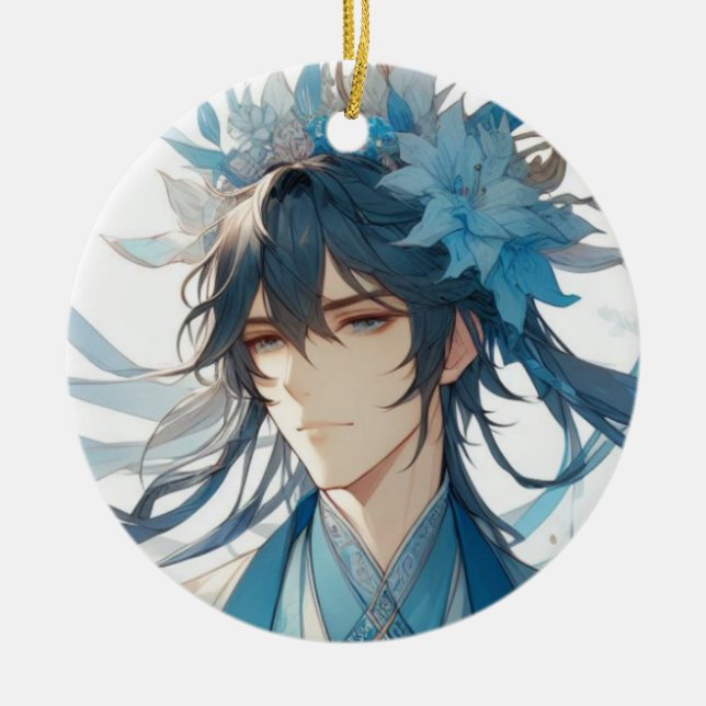 Jade Journeyman Julgransprydnad Keramik (Framsidan)