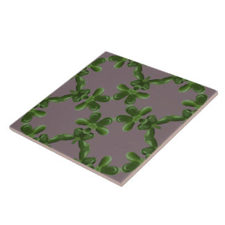 Jade Lattice i dammig lila Kakelplatta