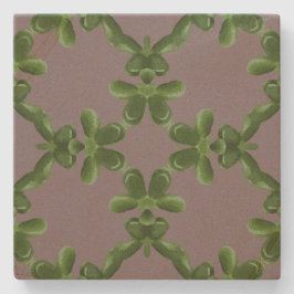 Jade Lattice i dammig lila Stenunderlägg